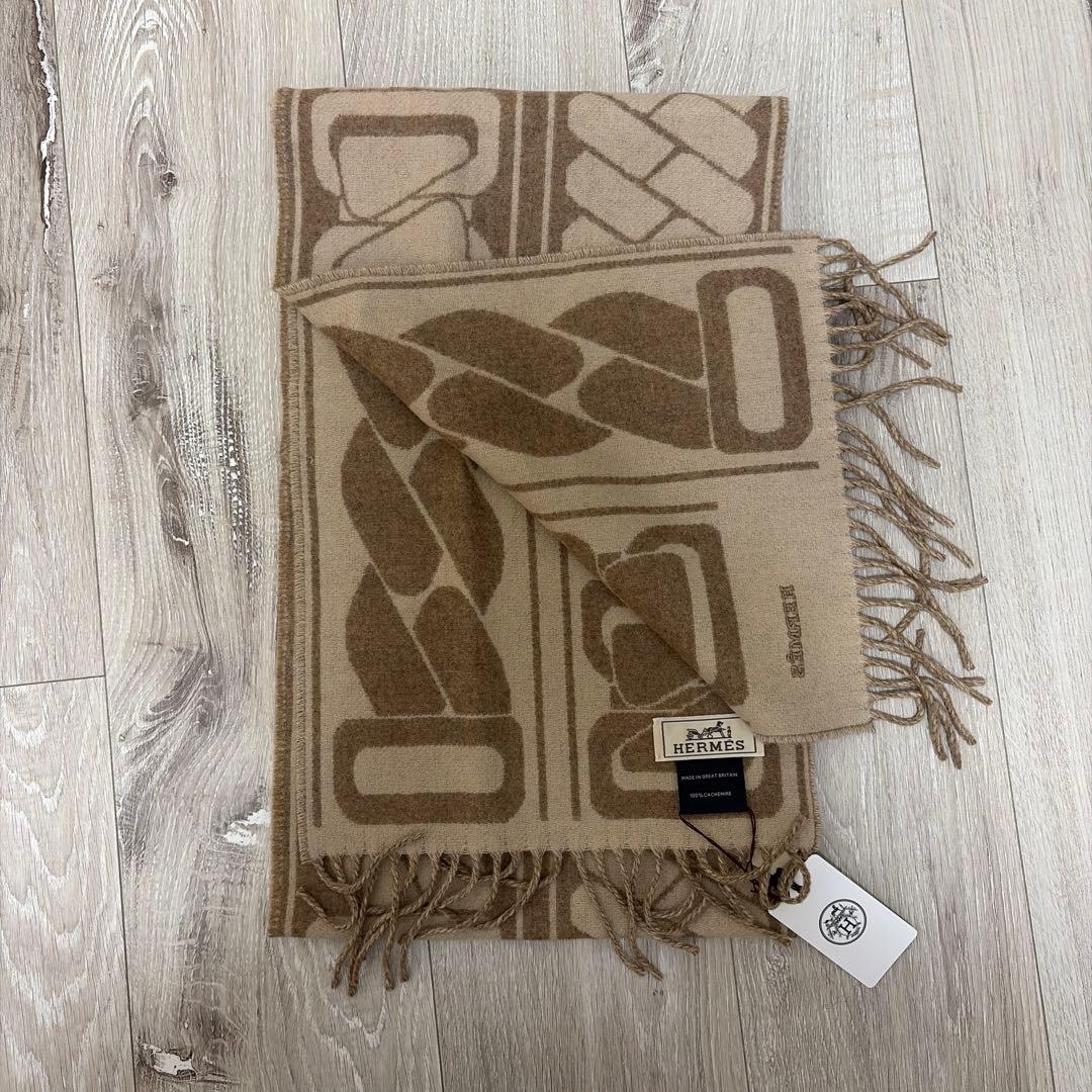 新品未使用　HERMES エルメス マフラー