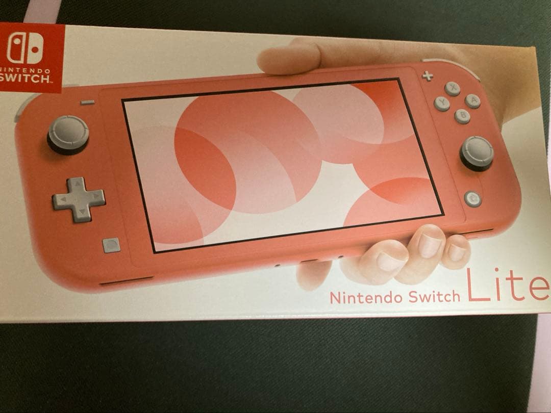 新品　nintendo Switch lite 本体　コーラル