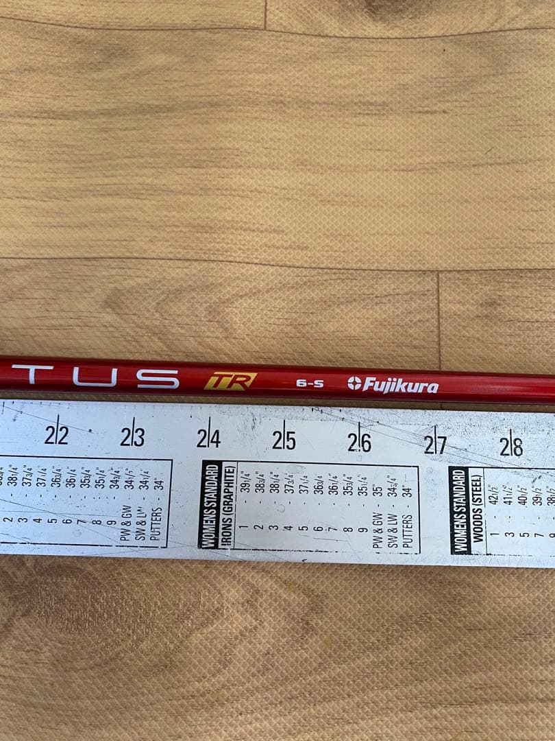 253 フジクラ　ベンタスレッドTR 6S タイトスリーブ付　ドライバー用