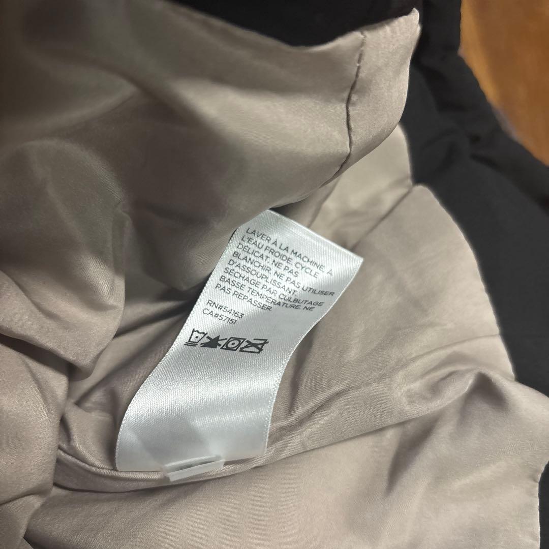 A285新品  ト中綿ベストフード付(M)レディース