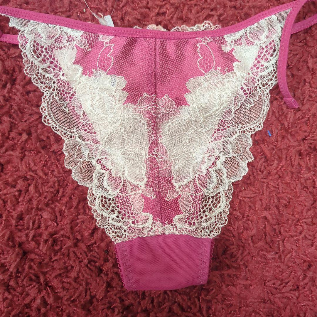 ワコールパルファージュリボンブラ、ショーツF65