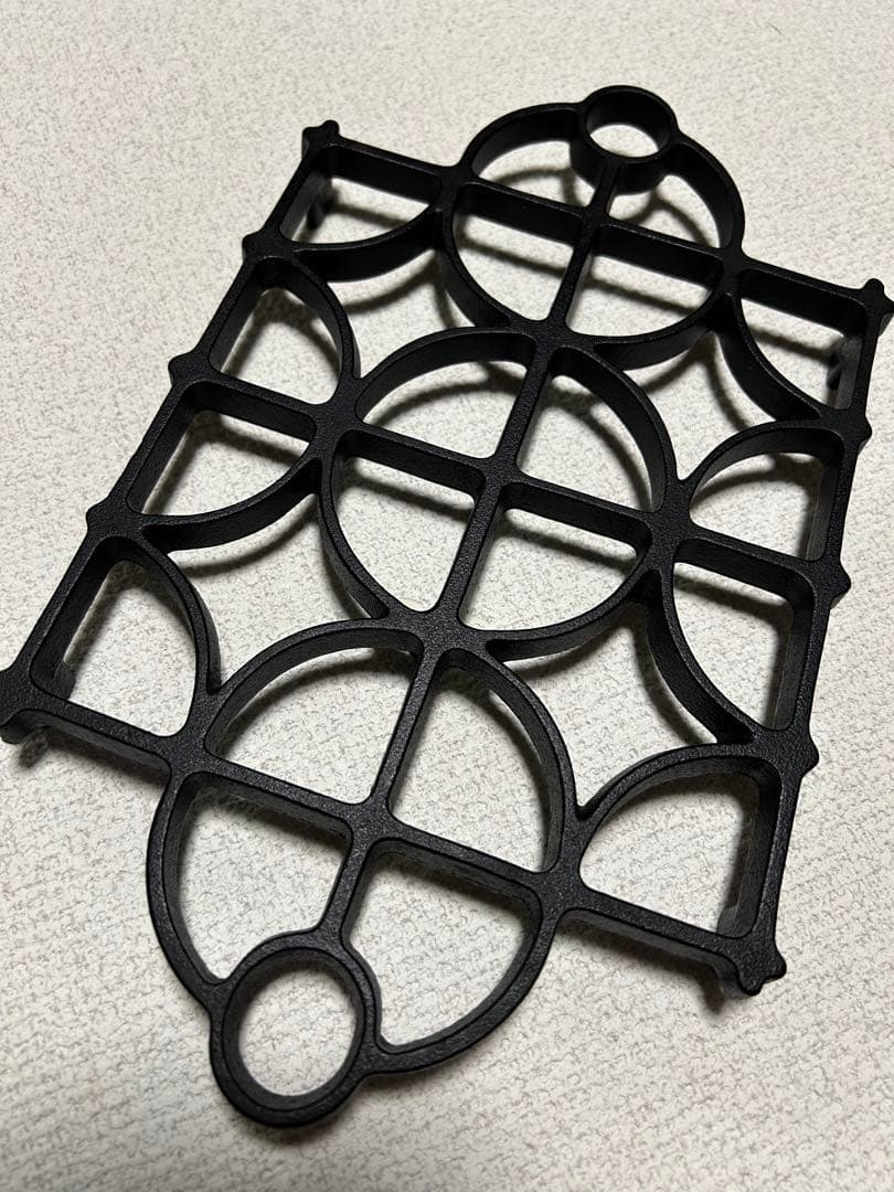 南部鉄器　鍋敷き　アイアントリベット