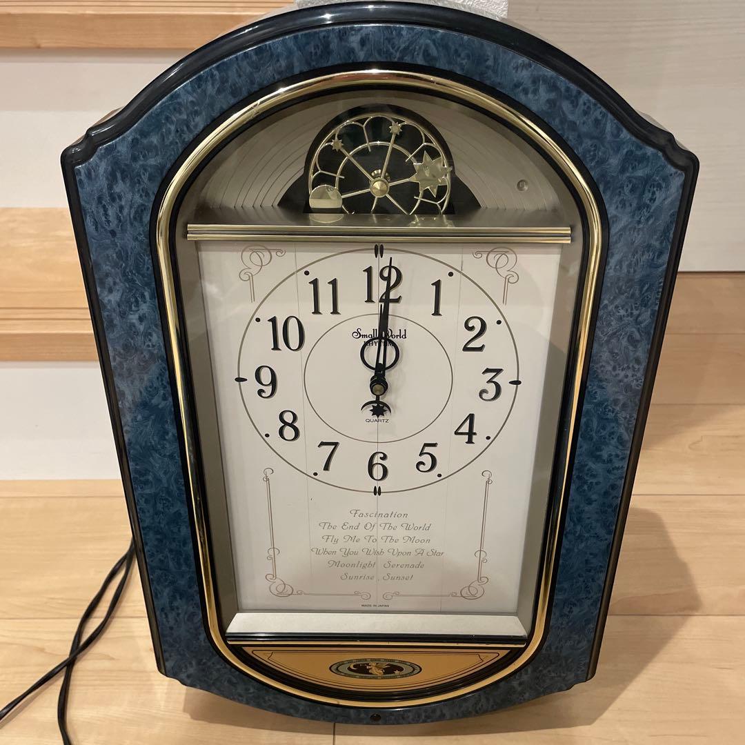 rhythm small worldリズム時計 からくり時計 4MH744RH
