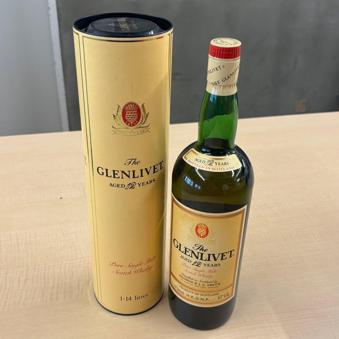 【未開封】GLENLIVET 12年　グレンリベット　ウイスキー　お酒　酒