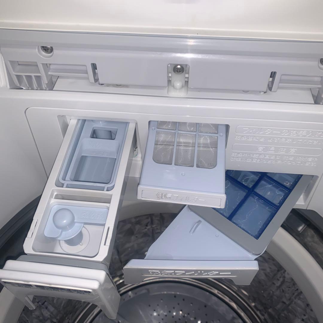 12r36. SHARP シャープ 8kg 洗濯乾燥機 ES-TX8E-W