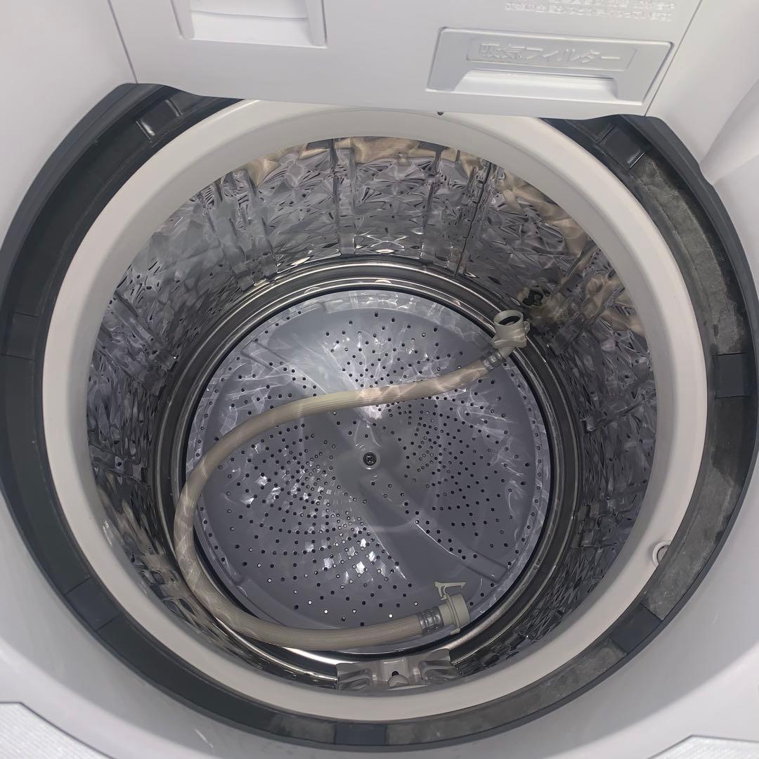 12r36. SHARP シャープ 8kg 洗濯乾燥機 ES-TX8E-W