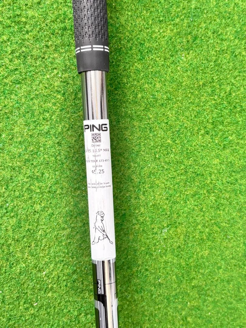PING G425 MAX ドライバー 10.5度　TOUR 173-65 Ｓ