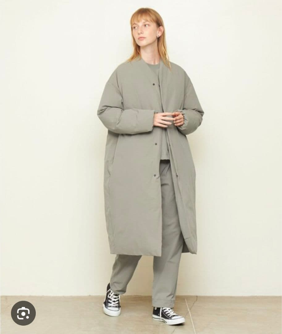 ジャケット・アウター DAISUKE OBANA DOWN V LONG COAT for women