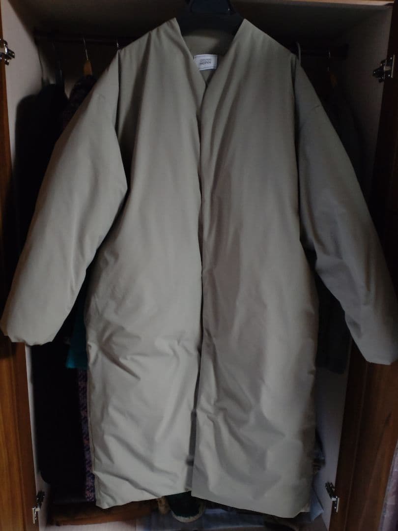 ジャケット・アウター DAISUKE OBANA DOWN V LONG COAT for women