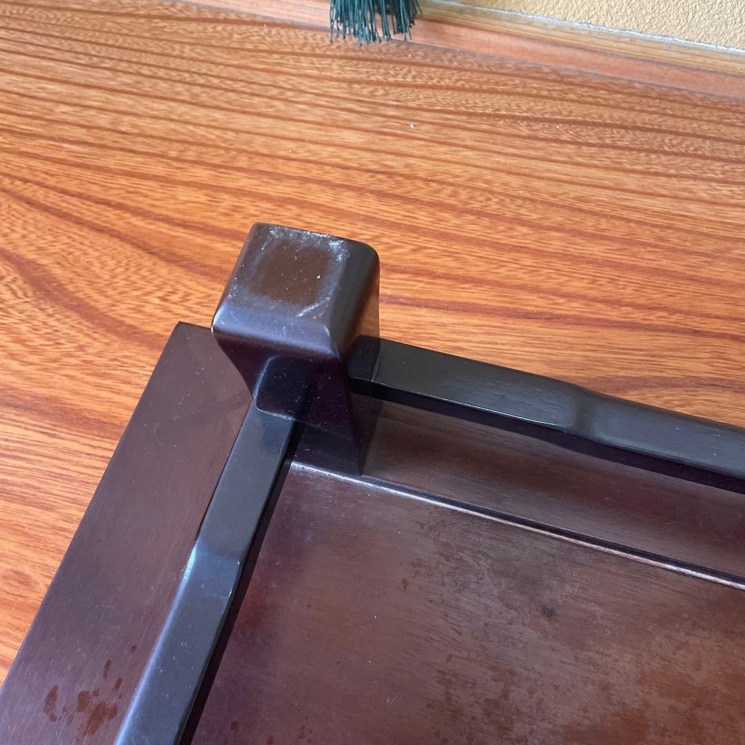 【唐木】[高級] 紫檀 花台 盆栽台 飾り台 木製 天然木 ビンテージ品