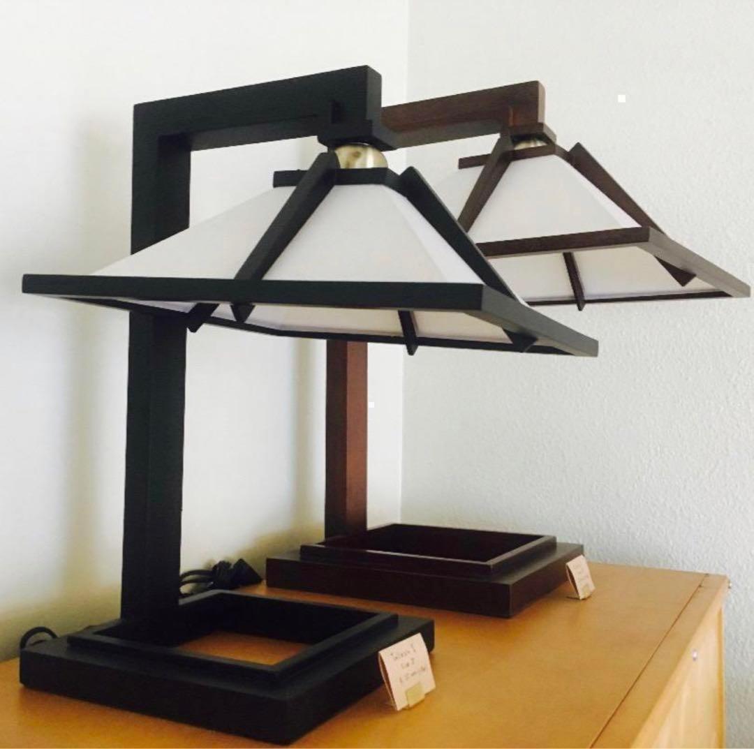 フランクロイドライト タリアセン１M　チェリー、ウォルナットブラウン、ブラック