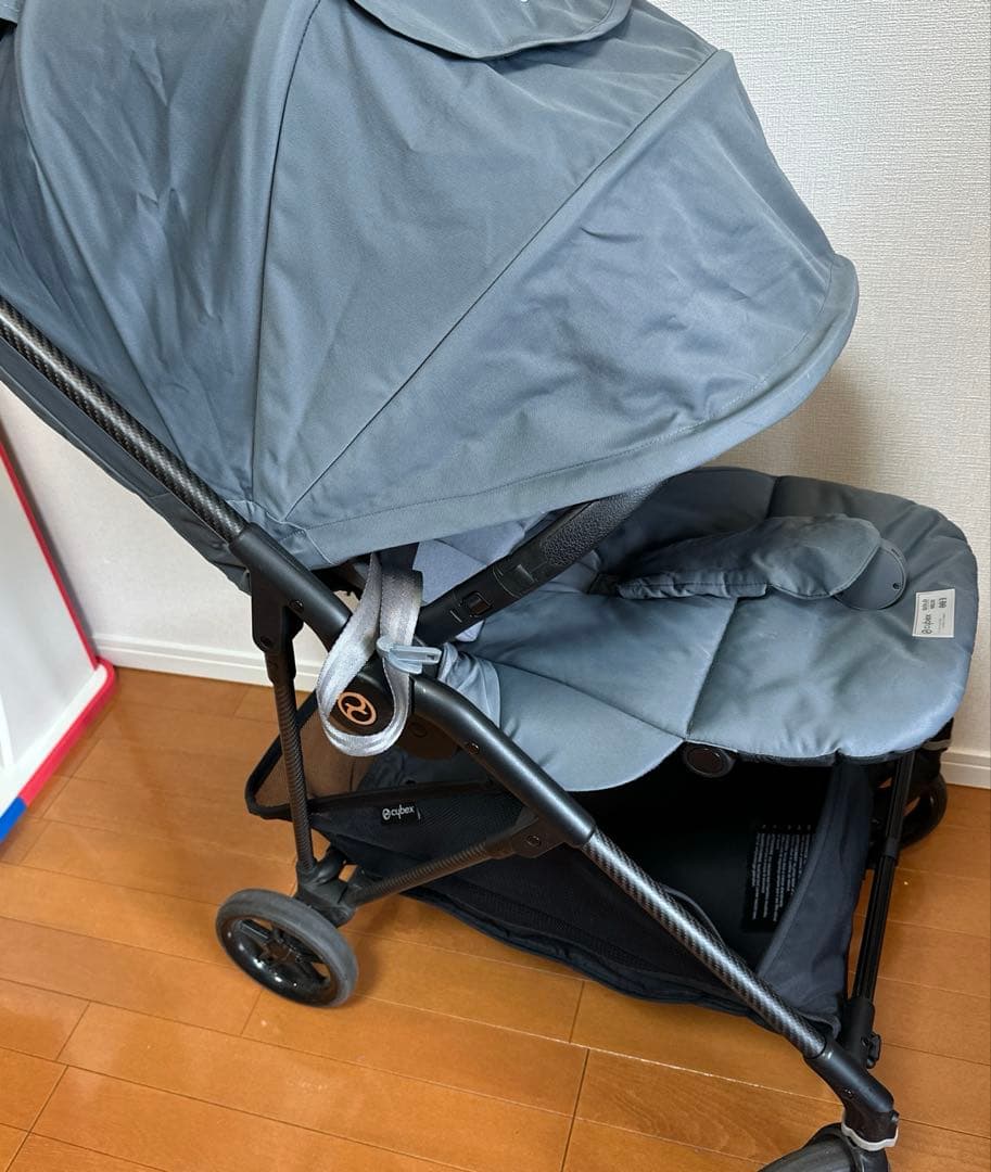 サイベックス　メリオカーボン&専用のカップホルダー&新生児用のインレイセット