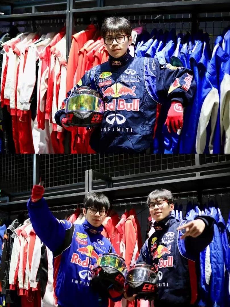 新品 RED BULL INFINITI 刺繍中綿 F1レーシングジャケットB7