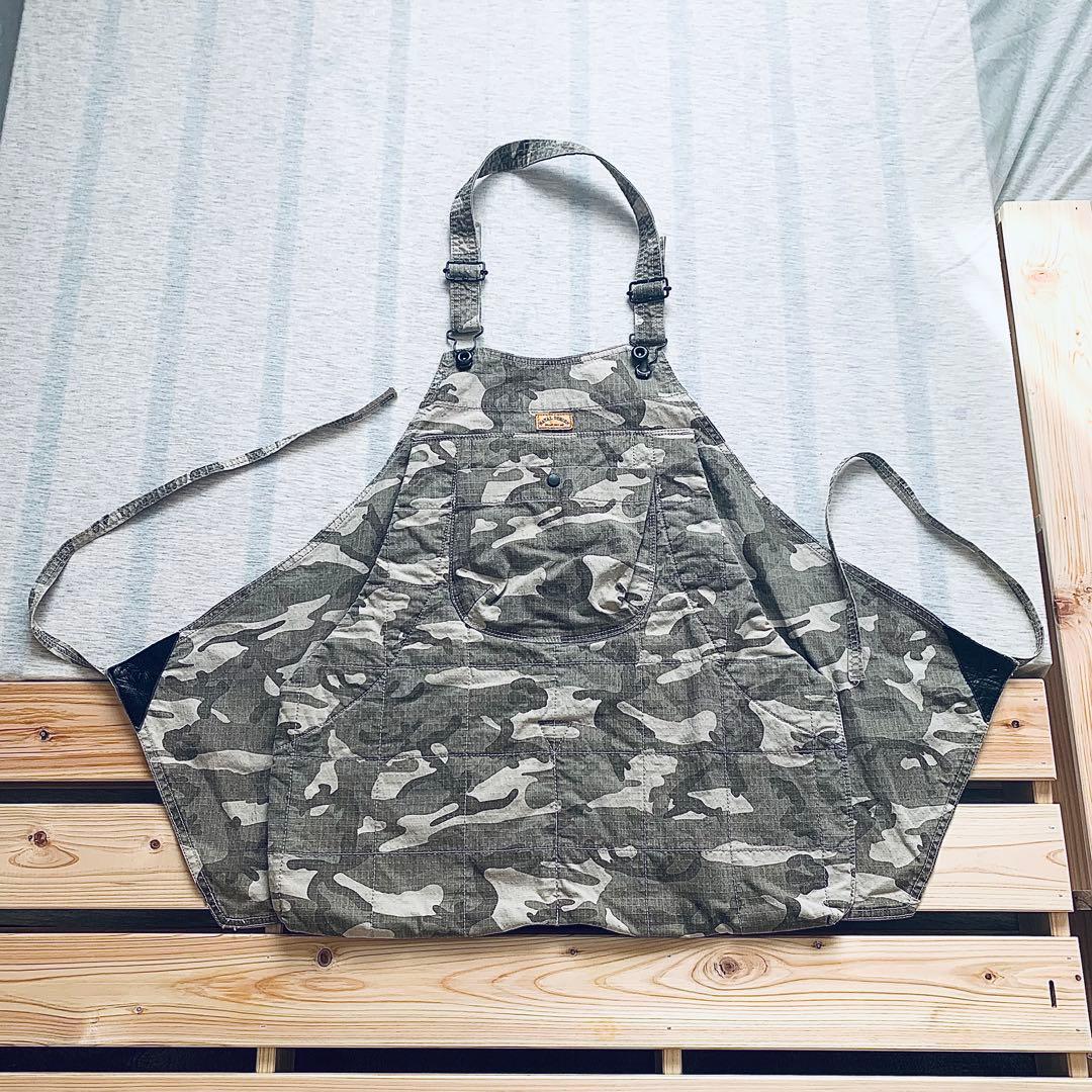 NATAL DESIGN 迷彩柄エプロン