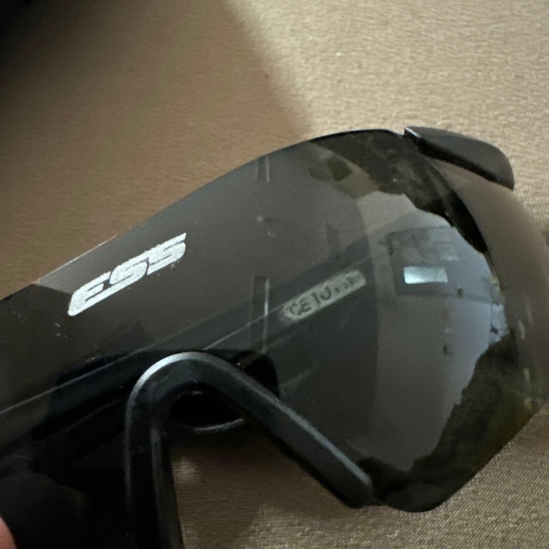 ESS ICE ブラック クリア イエローレンズ ケース付き 値下げ交渉可能