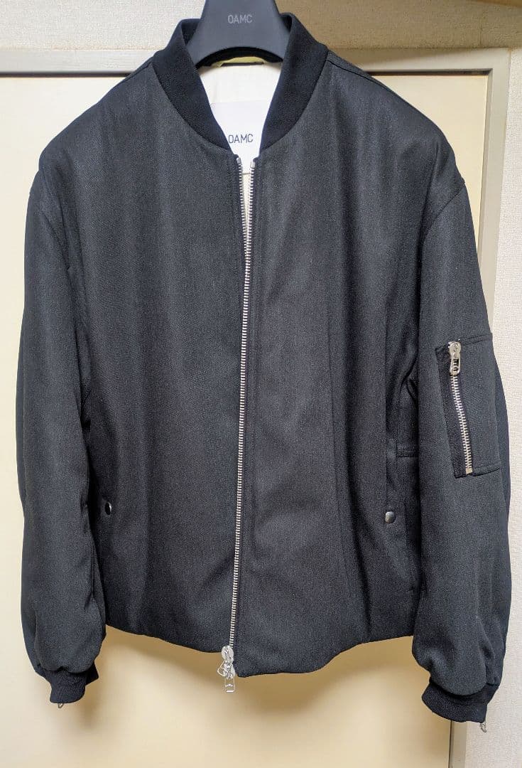 OAMC ブラック MA-1ジャケット