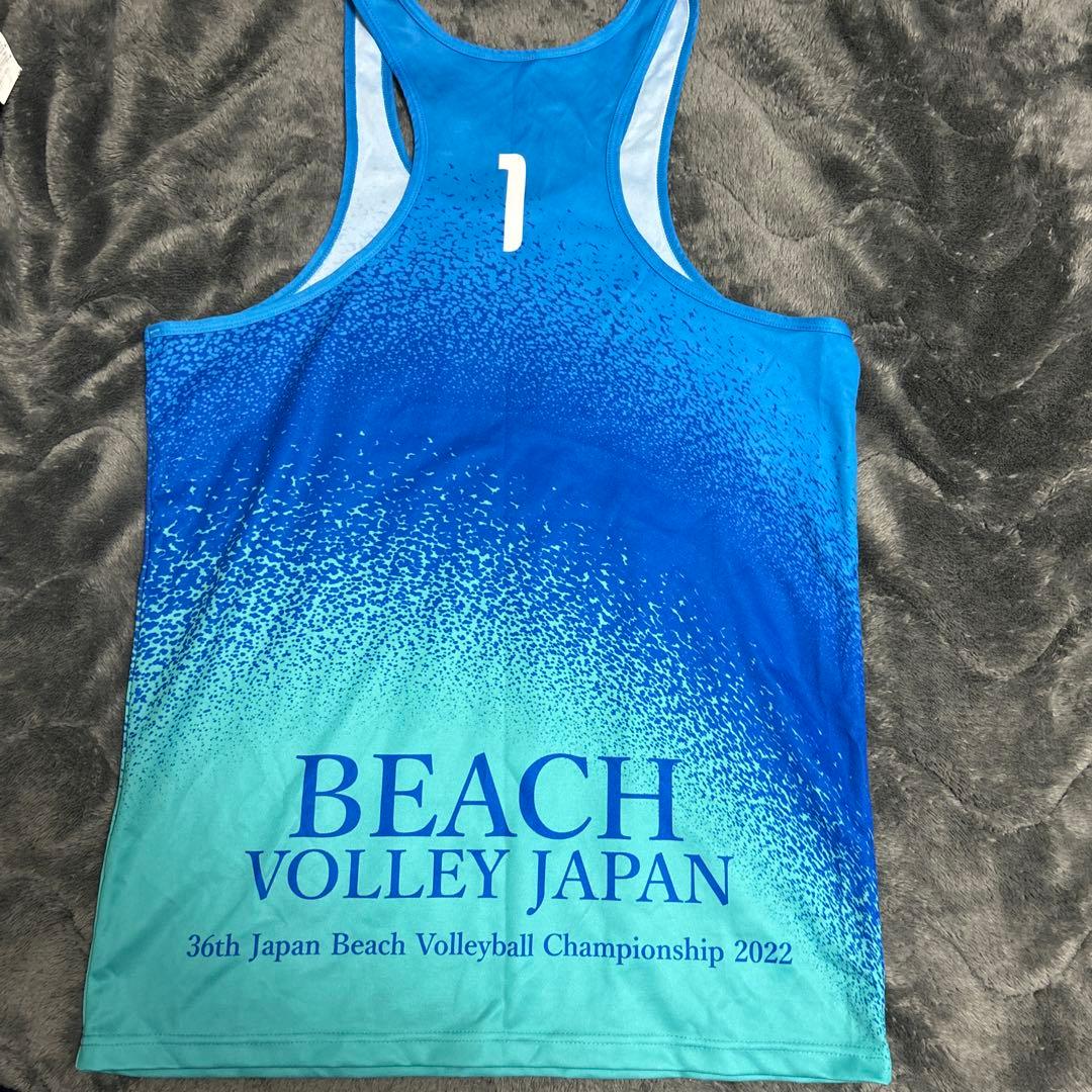 ビーチバレーボール ジャパンツアー タンクトップ ユニフォーム 2022