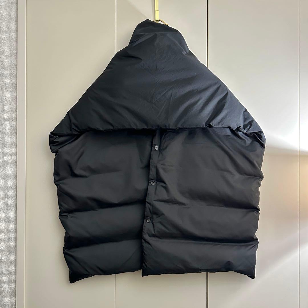 ノースフェイス　パープルレーベル　ダウンマフラー　ダウンケープ