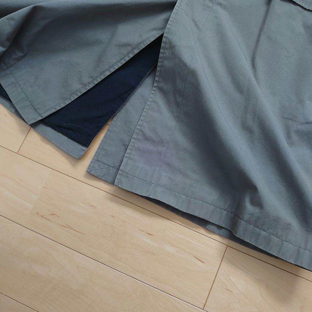 マーガレット・ハウエル バラクータ ステンカラーコート カーキXL