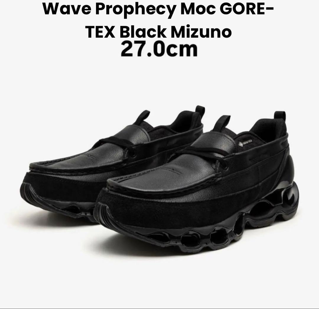 靴 Wave Prophecy Moc GORE-TEX Black Mizuno