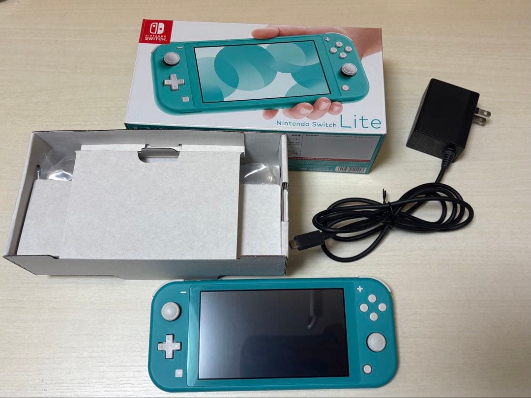 か*き様 Nintendo Switch Lite ターコイズ 本体