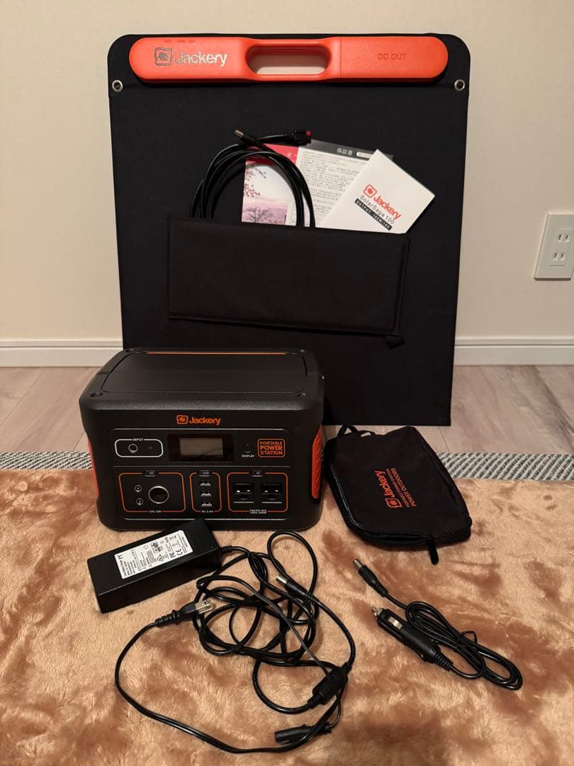 Jackery ポータブル電源700wh 500w