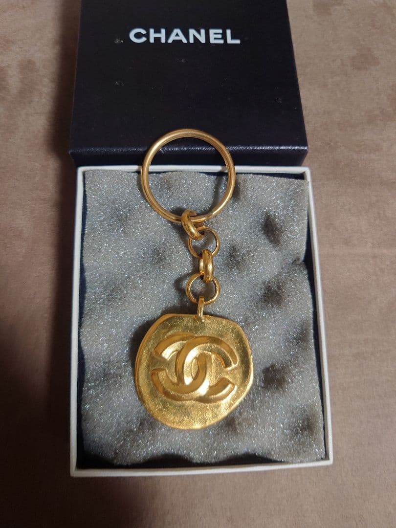 希少　CHANEL シャネル　キーホルダー　キーリング　ヴィンテージ　ココマーク