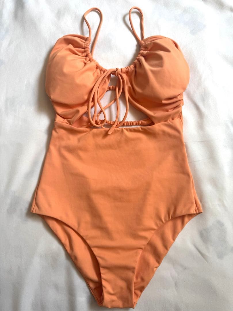 【ALEXIA STAM】 Alyssa フロントリボンOP オレンジ アリシア