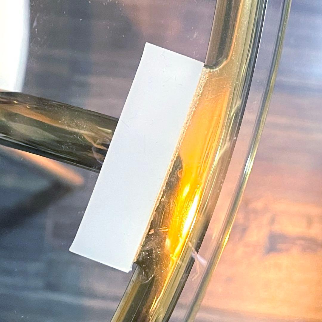 Francfranc レガート コーヒーテーブル S ゴールド×マーブル