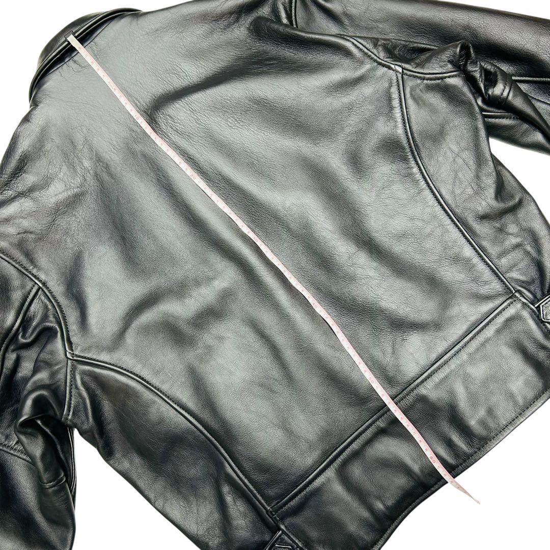 VANSON 40 バンソン シングルライダース レザージャケット カウハイド