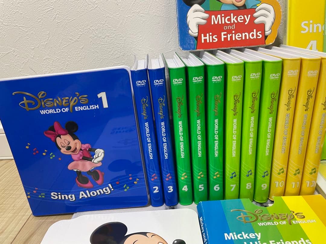 DWE ディズニー英語システム　シングアロングフルセット　新子役　美品　781