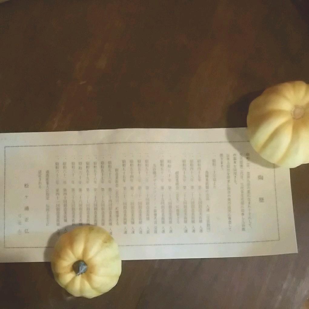 九谷焼花瓶 ダマシン 松ヶ浦正弘 雪山作