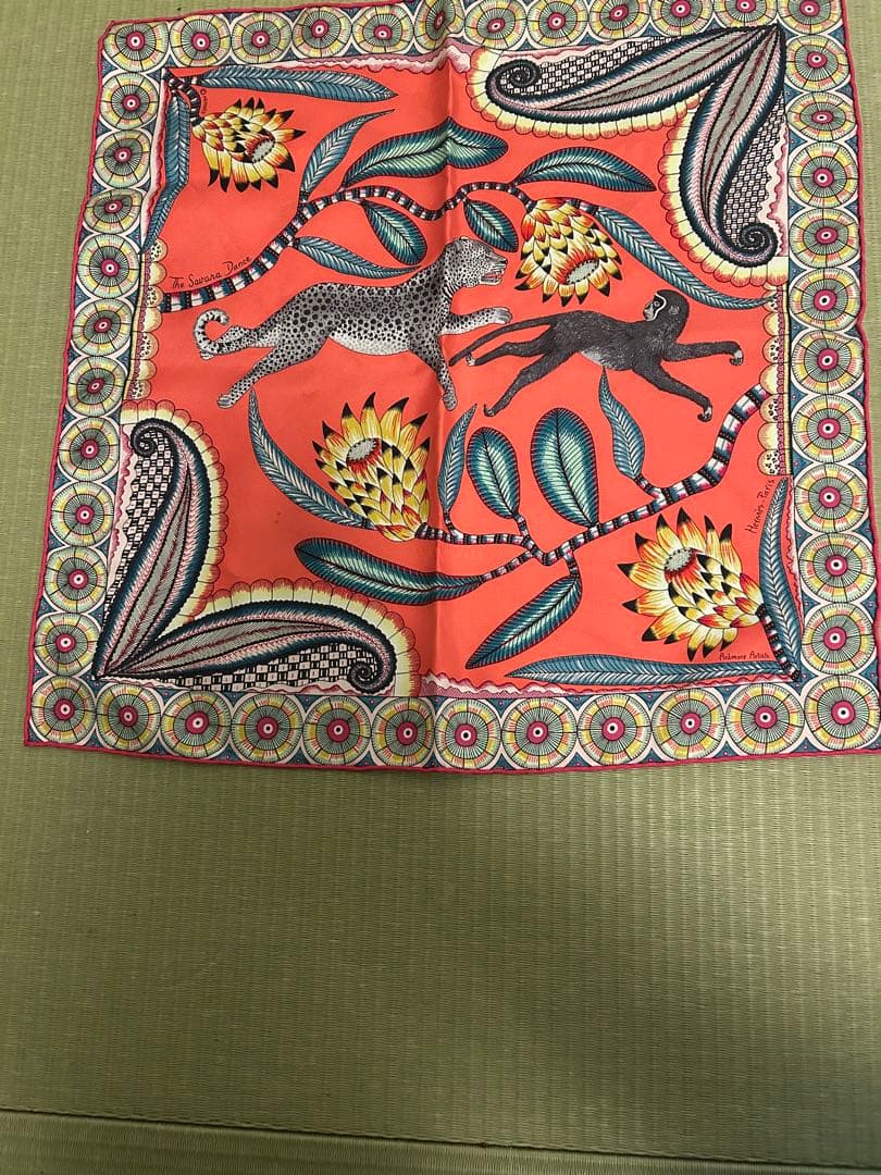 Hermès The Savana Dance スカーフ