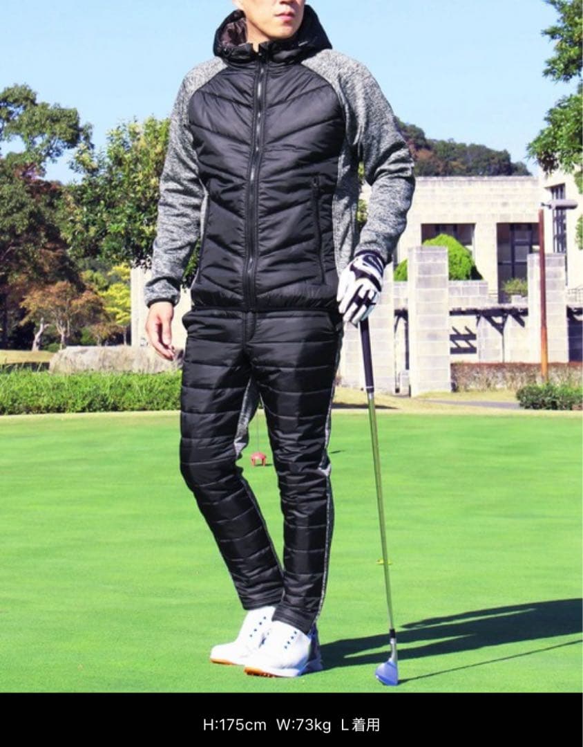 コアスウェットジャケット L 黒/グレー