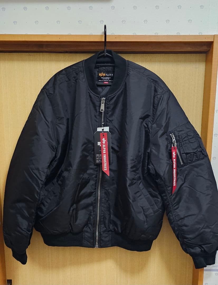 ALPHA INDUSTRIES MA-1 フライトジャケット ブラック　未使用