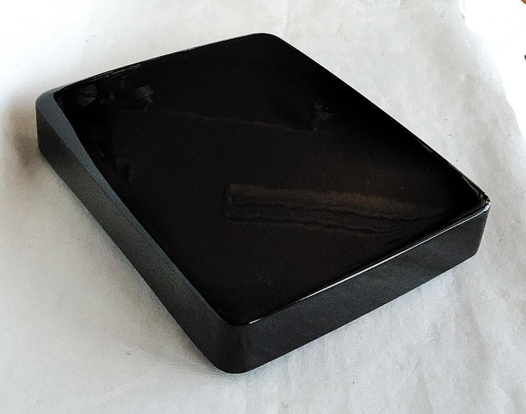 漆器 漆塗り 木製 硯箱 8寸 25.5cm アウトレット 桜井漆器