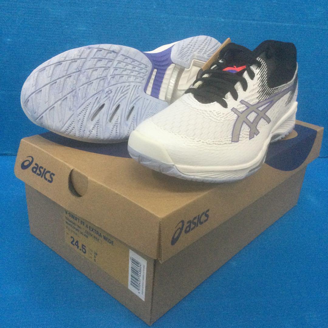 アシックス 1053A067 100 24.5 V-SWIFT FF 4/新品