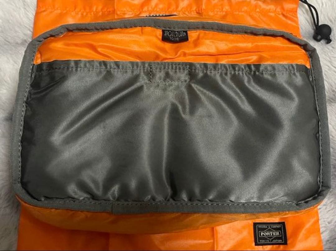 【新品同様未使用級】PORTER タンカー ウエストバック 希少色シルバーグレー