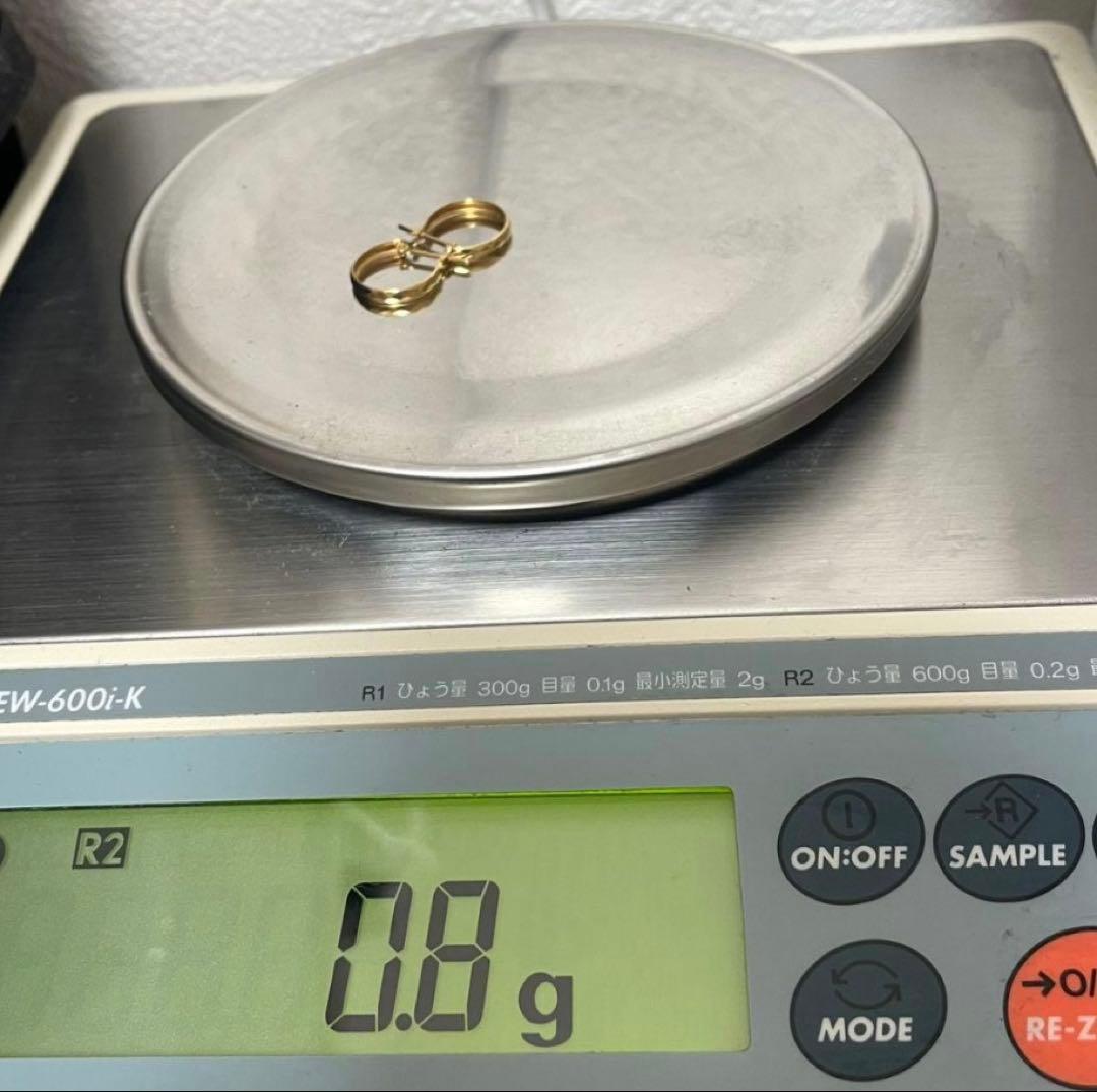 現行品★ジュエリーツツミ アイテム K18イエローゴールドピアス