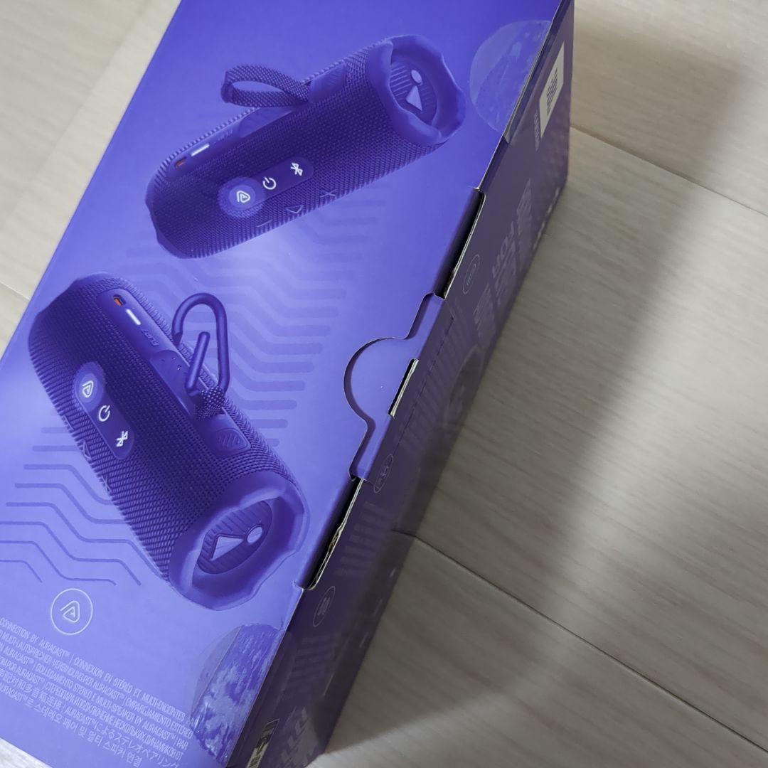 【新品未使用】JBL FLIP 7 ポータブルスピーカー 防水防塵　 パープル