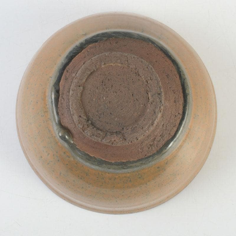 茶道具　飴釉　天目茶碗　仕覆付　裏千家十五代鵬雲斎極め箱　M　9785