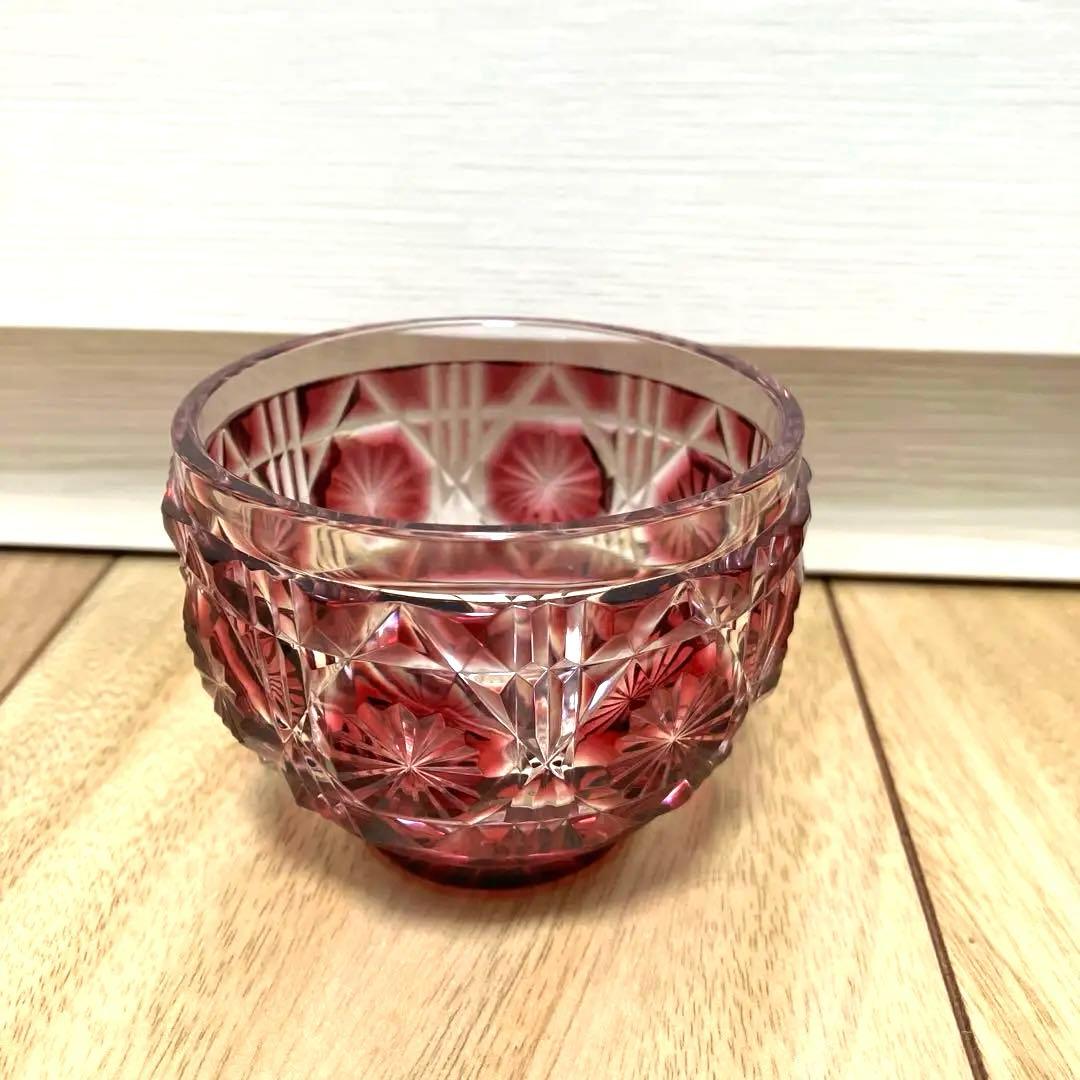 新品未使用　薩摩びーどろ工芸　小付鉢揃　5個セット