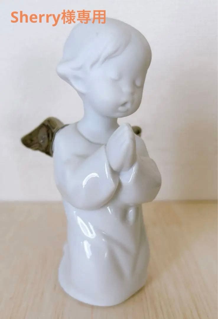 【専用】リアドロ　天使　銀の羽