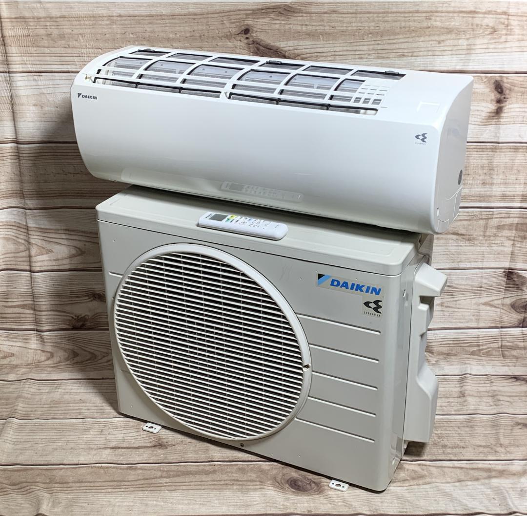 ダイキン 12畳 2.8kW 100V ストリーマ AN28XESK 全清掃済♪