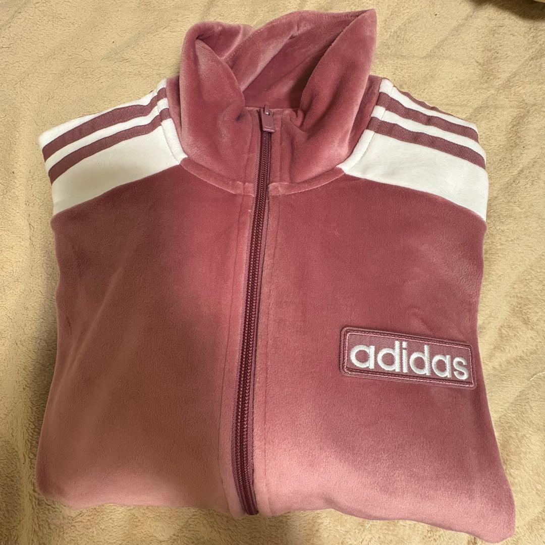 アディブレイク ベロア トラックトップ　ジャージ