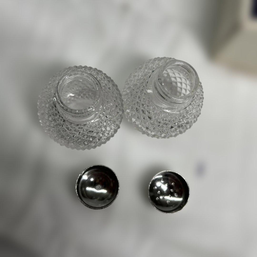 KAMEI GLASS カメイグラス 調味料入れ レトロ