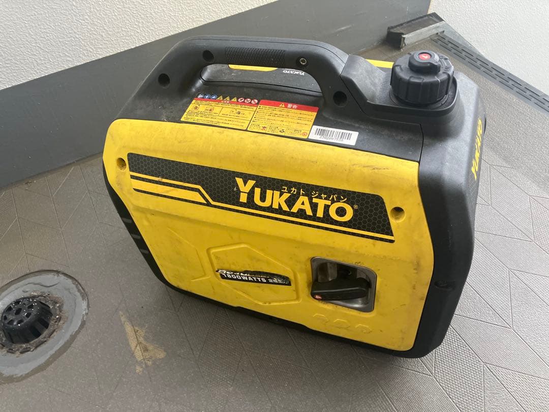 YUKATO ポータブル発電機 1400W