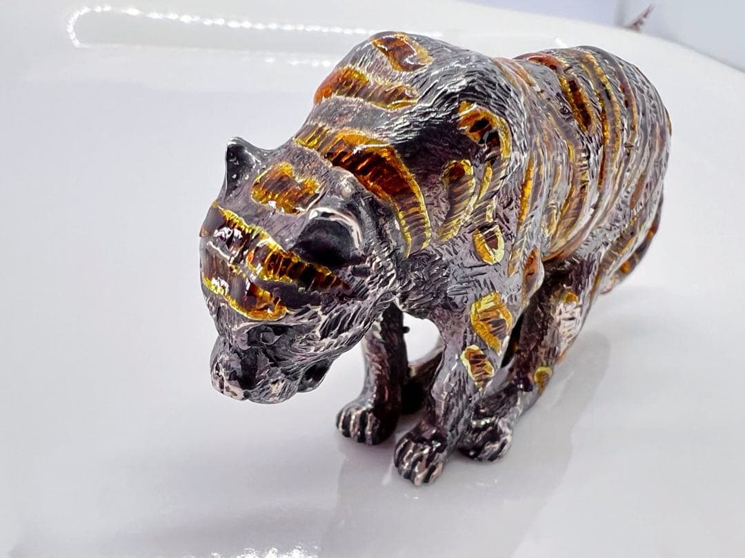 ティファニー　置物　トラ　タイガー　インテリア