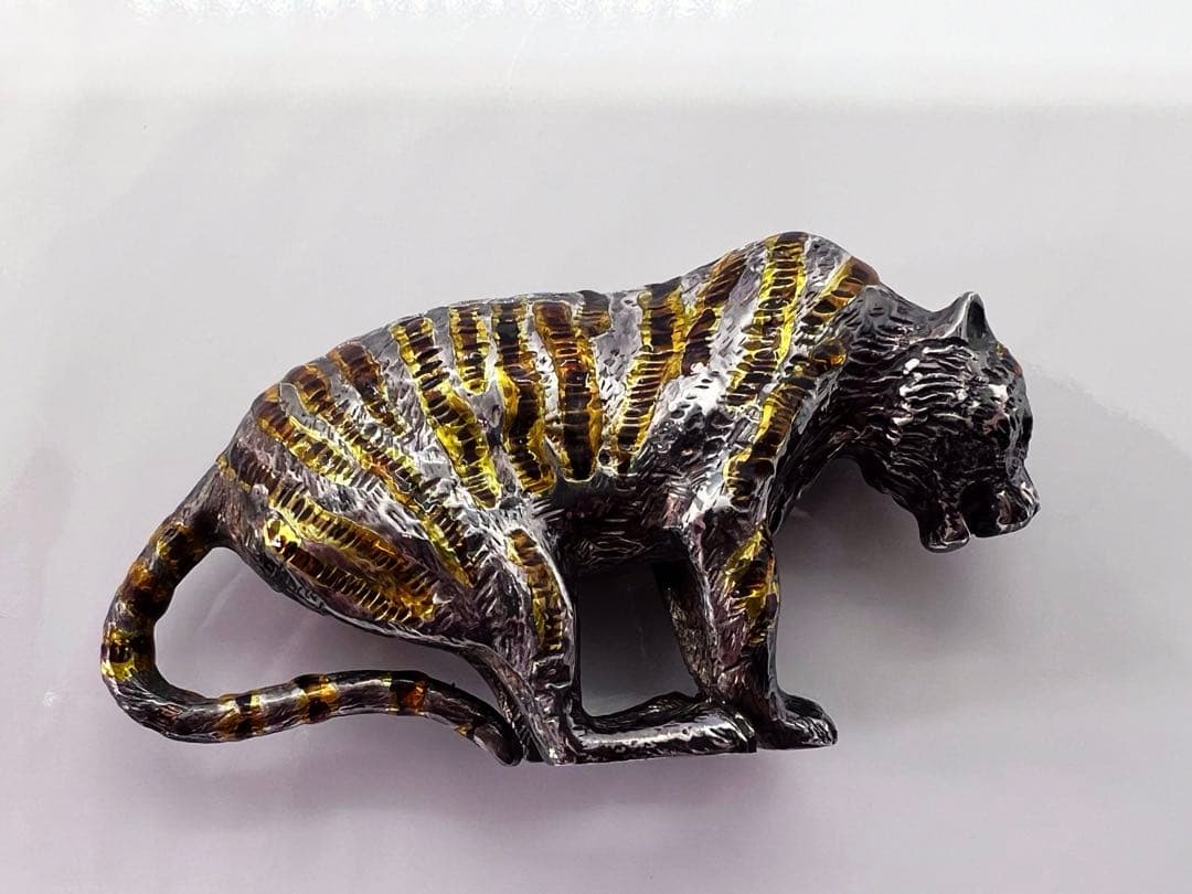 ティファニー　置物　トラ　タイガー　インテリア