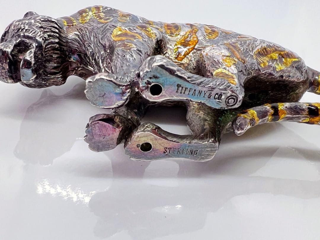 ティファニー　置物　トラ　タイガー　インテリア